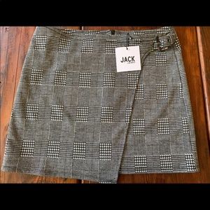 BB Dakota Plaid Skirt